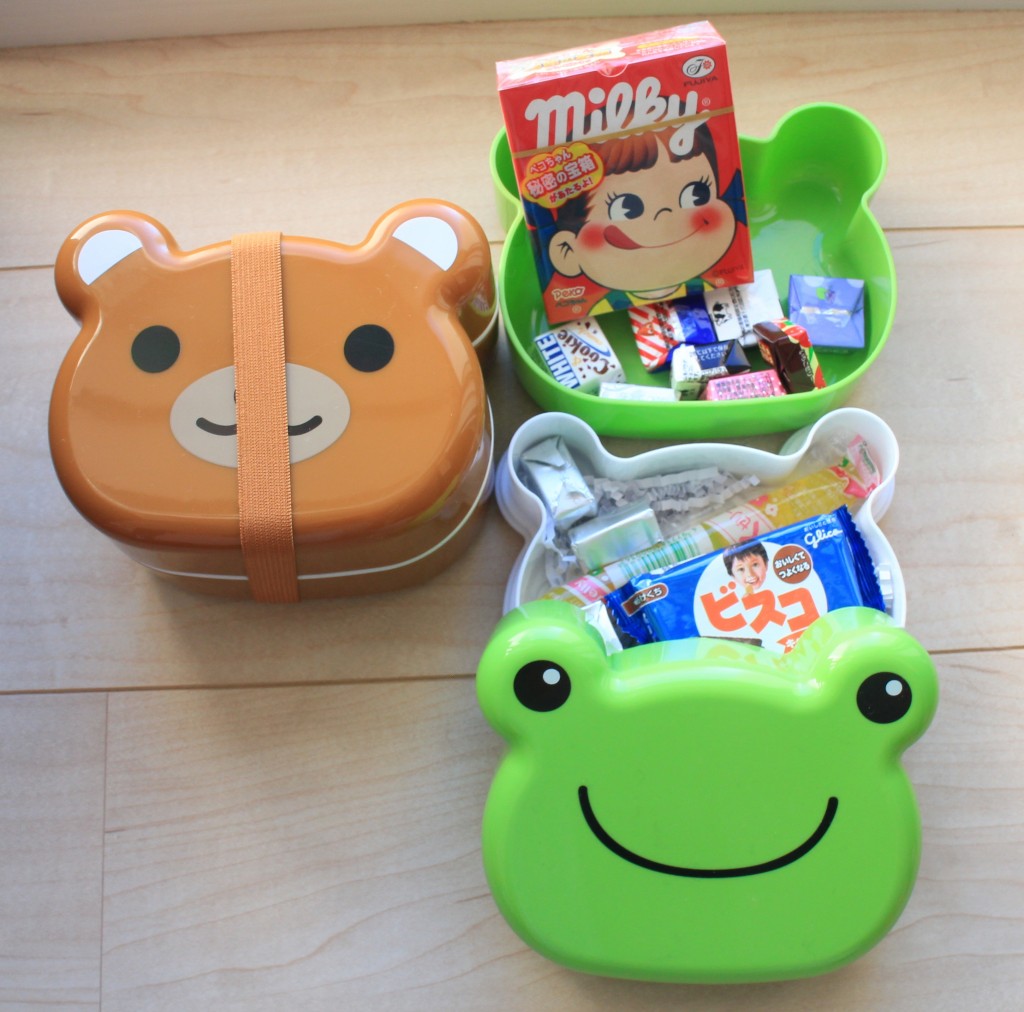 Candy bento boxes